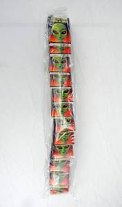 lot 32 image: Set of 12 Vintage 2000 Hoyle Alien Poker Size Playing Card Decks