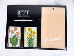 lot 56 image: Set of Two Vintage Hoyle Collection Bridge Sets