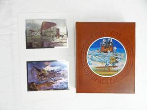 lot 86 image: Vintage 1979 Limited Edition The National Air and Space Museum Leather Bound Book