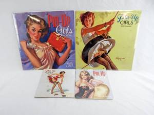lot 154 image: Lot of 2019 2030 Gil Elvgren Pin Up Girls Calendars