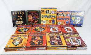 lot 186 image: Lot of 13 Hoyle Computer Games