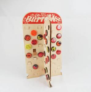 lot 198 image: Vintage 1960s Hoyle Button Pinback Display
