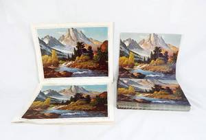 lot 199 image: Lot of 100 Vintage Robert Wood Natures Wonders Prints