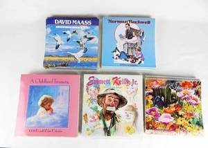 lot 223 image: Lot of 43 Vintage 1994 2022 Artist Calendars