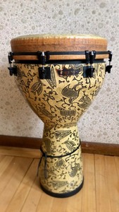 lot 1 image: Remo - Mondo Djembe Drum
