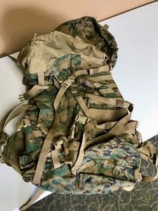 lot 53 image: Large Camouflage Backpack