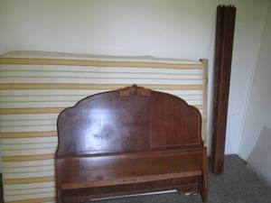 Full size bed, headboard footboard ...