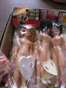 Lot of vintage toy dolls...
