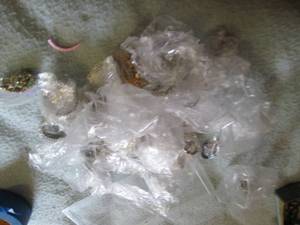 Plastic holder of costume jewlery...