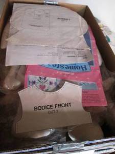 Box of pillow case small dolls for...