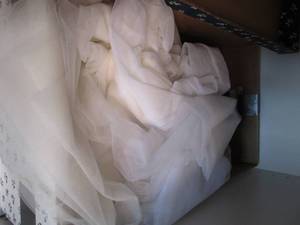 Box of material...