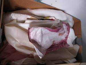 Box of material...