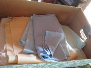 Box of material...