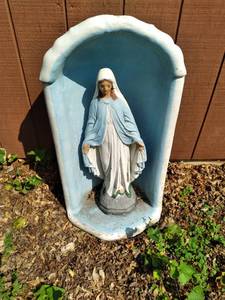 Super Heavy Cement Virgin Mary Lawn...