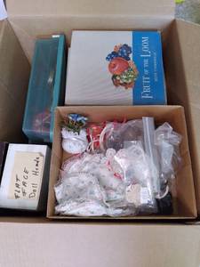 Large lot of crafting supplies incl...