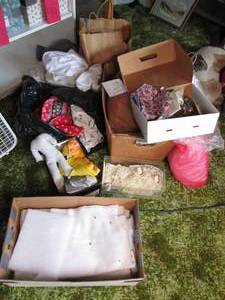 Lot of assorted craft materials...