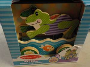 Melissa and Doug Frogs Pull Toy...