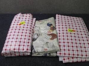 Flannel Backed Plastic Yardages...