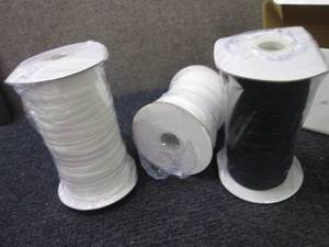 3 Assorted Rolls Elastic...