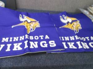 2 MN Vikings Pillow Covers 18 inch...