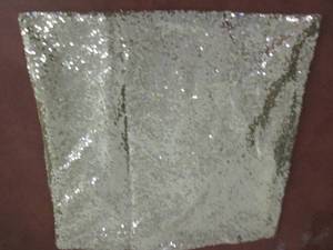 4 Gold Sequinned Pillow Covers 18 i...