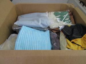 Box of Assorted Pillow Covers...