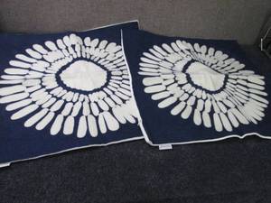 2- 20 inch Pillow Covers...