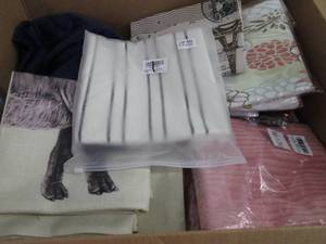 Box of Assorted Pillow Covers...