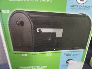 Edwards Large, Steel, Post Mount Ma...