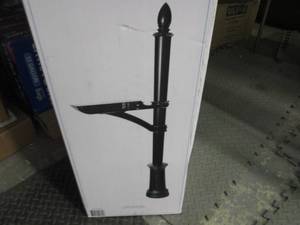 Hamilton Black In-Ground Steel Mail...