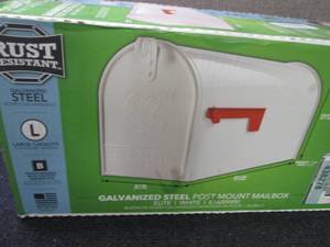 Elite Large, Steel, Post Mount Mail...