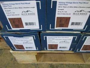 8 Cases Scraped Hickory Vintage Bar...
