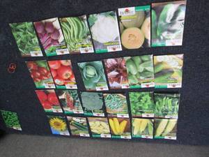 25 Assorted Packs of Burpee Vegetab...