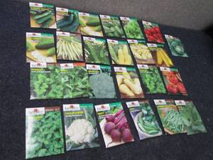 25 Assorted Packs of Burpee Vegetab...
