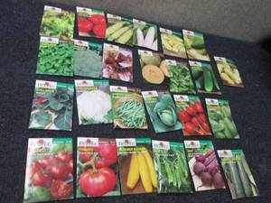 25 Assorted Packs of Burpee Vegetab...