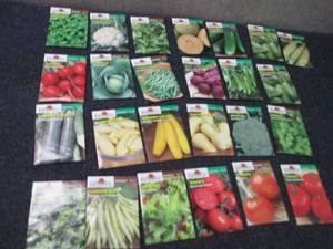 25 Assorted Packs of Burpee Vegetab...