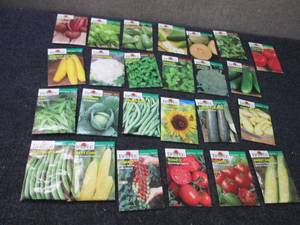 25 Assorted Packs of Burpee Vegetab...