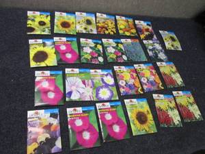 25 Assorted Packs of Burpee Flower ...