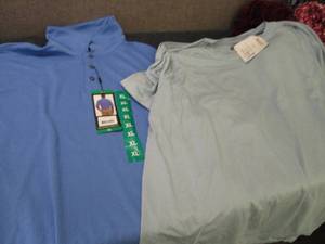 2- Mens XL Shirts- polo has pen ma...