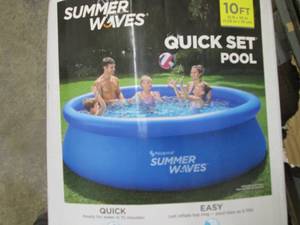 Summer Waves 10 ft Quick Set Pool -...