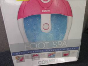 Conair Foot Spa open box...