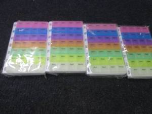 4 Weekly Pill Boxes...