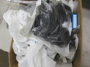 lot 69 image: box of washers , pipe fixtures , or...