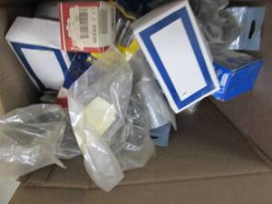 lot 92 image: 25 boxes of nuts, bolts, screws , w...