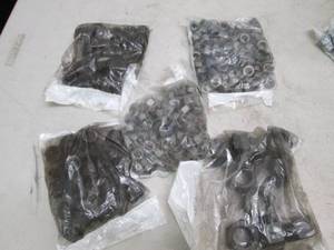 lot 93 image: 5 bags of various size nuts ...