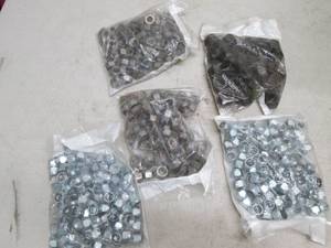 lot 94 image: 5 bags of various size nuts ...