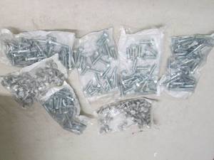 lot 95 image: 7 bags of bolts ...