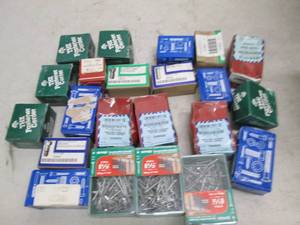 lot 101 image: 20 boxes fof nuts, bolts, washers a...