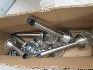 lot 156 image: 8 solar lights ...