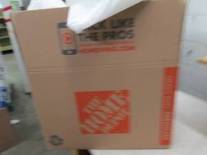 lot 162 image: box of storage items , straps , cur...
